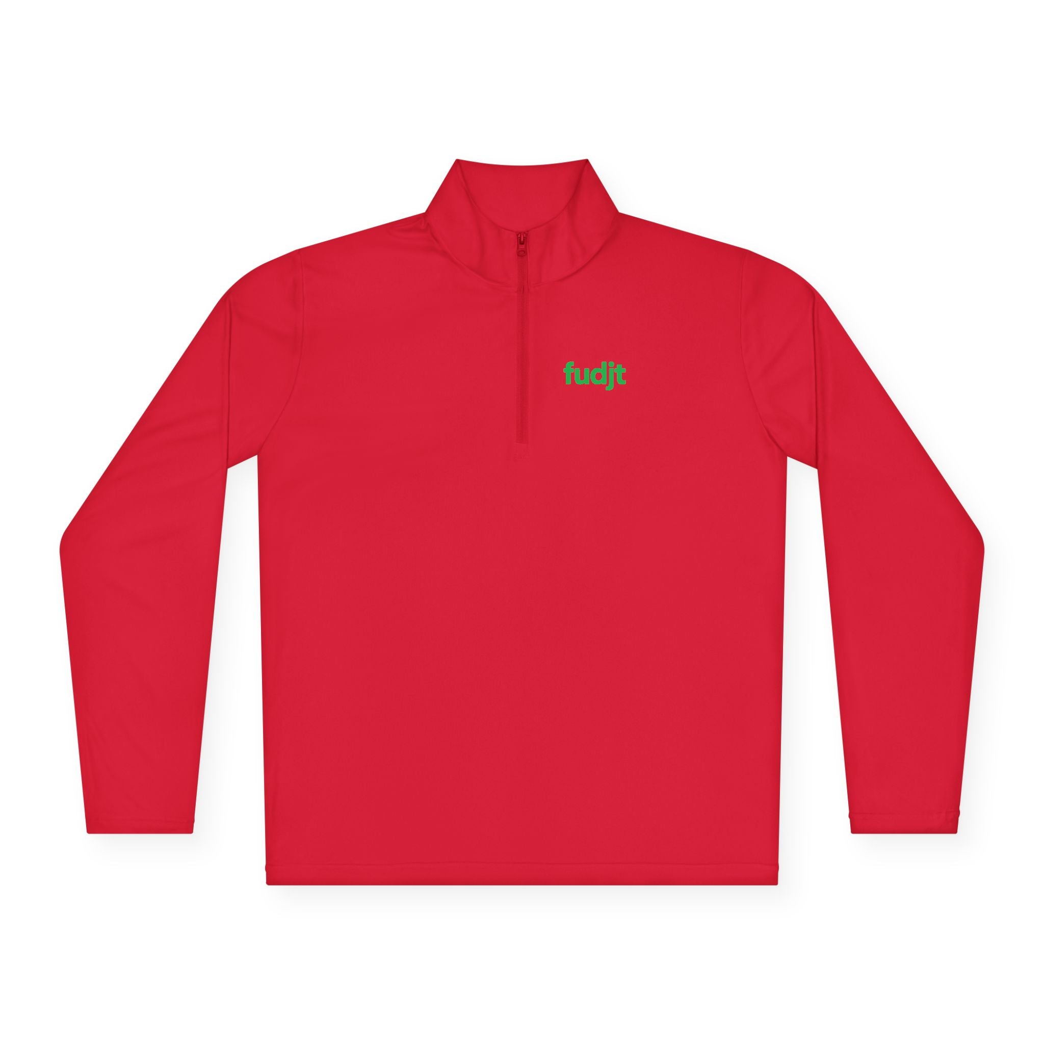 Quarter-Zip Performance Pullover | Green fudjt | 7 Colors