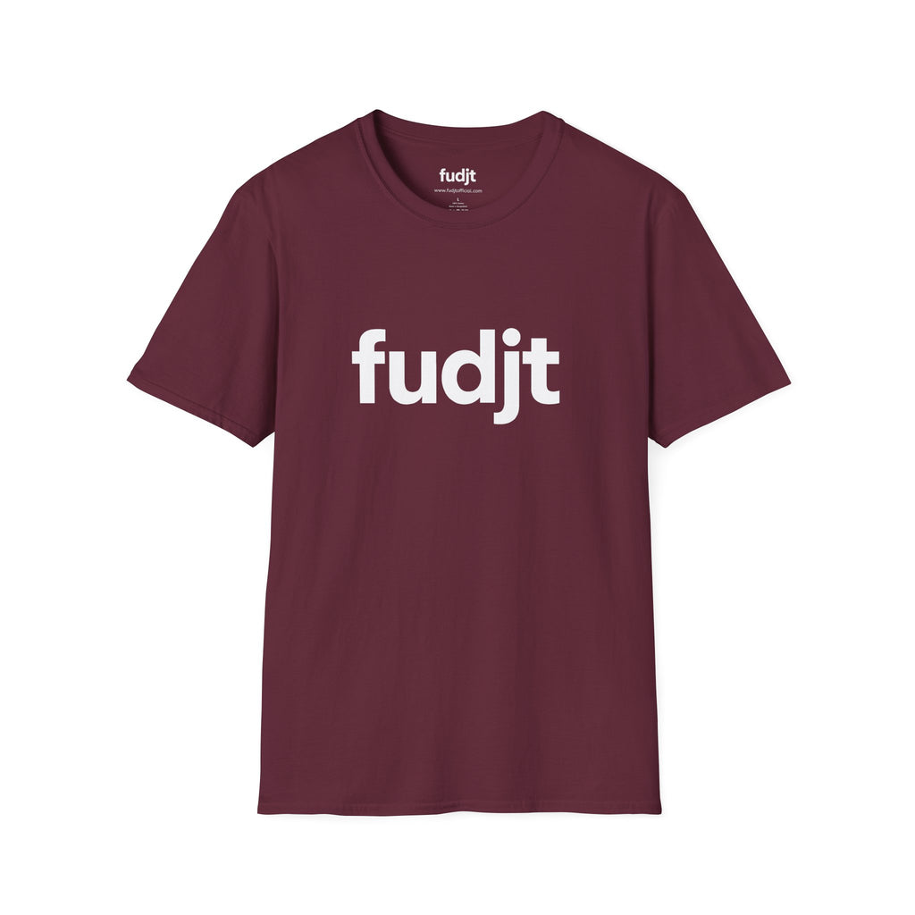 fudjt Everyday Style White logo Tee | 14 Colors
