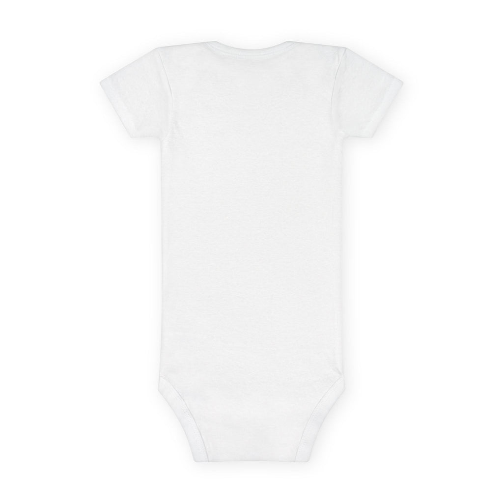 Organic Baby Onesie - Pink fudjt design