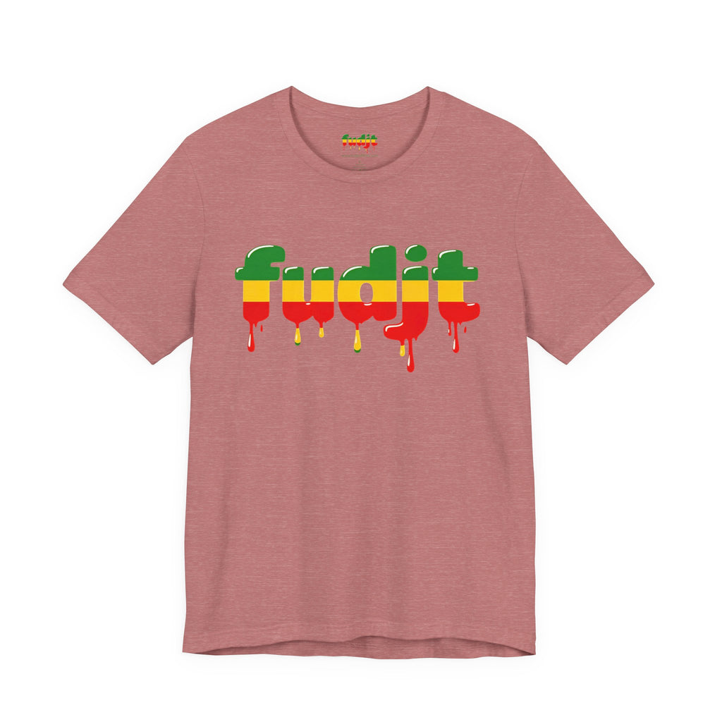 fudit Drip Logo Tee (Rasta Colors)