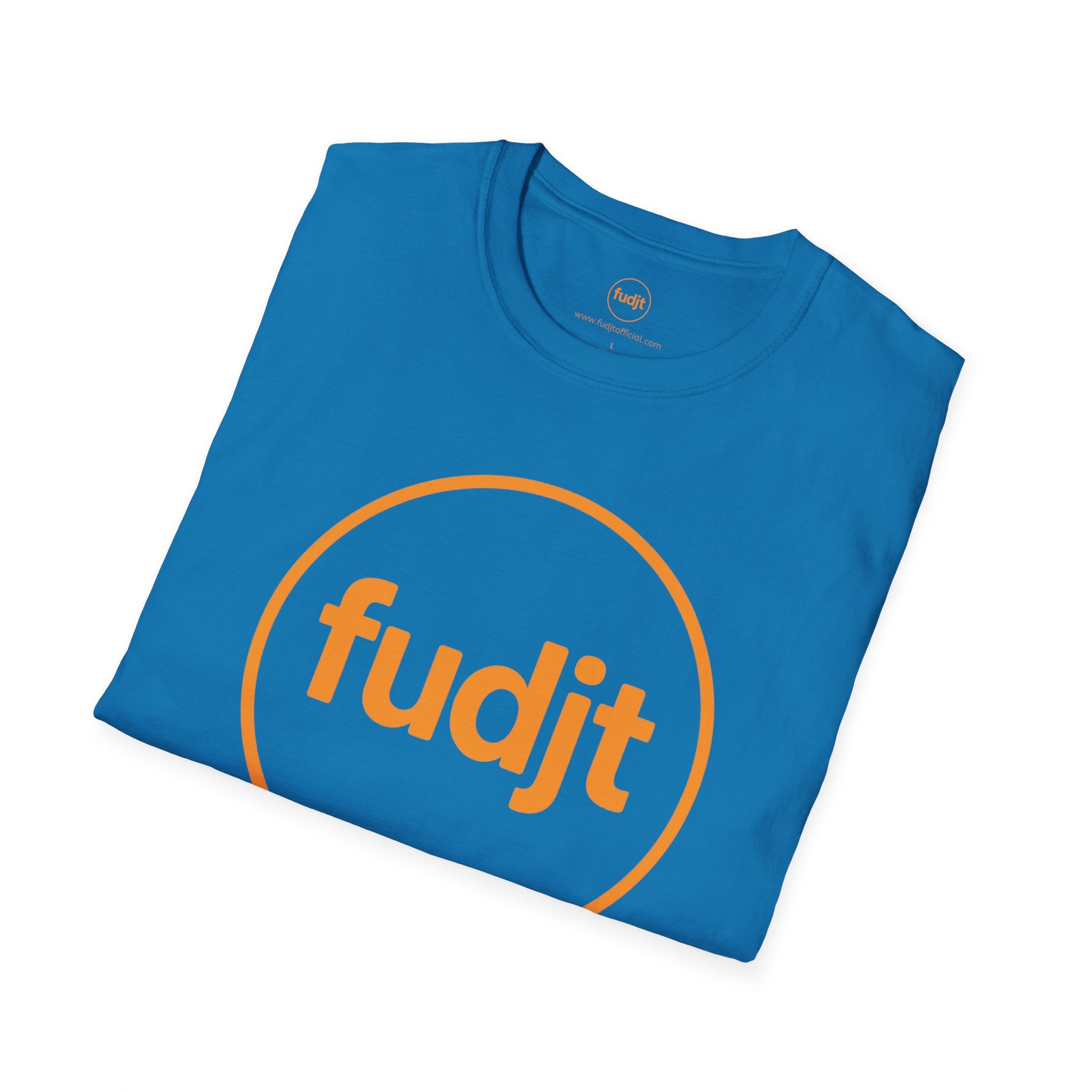 Orange fudjt Circle Everyday Style Tee | 14 Colors