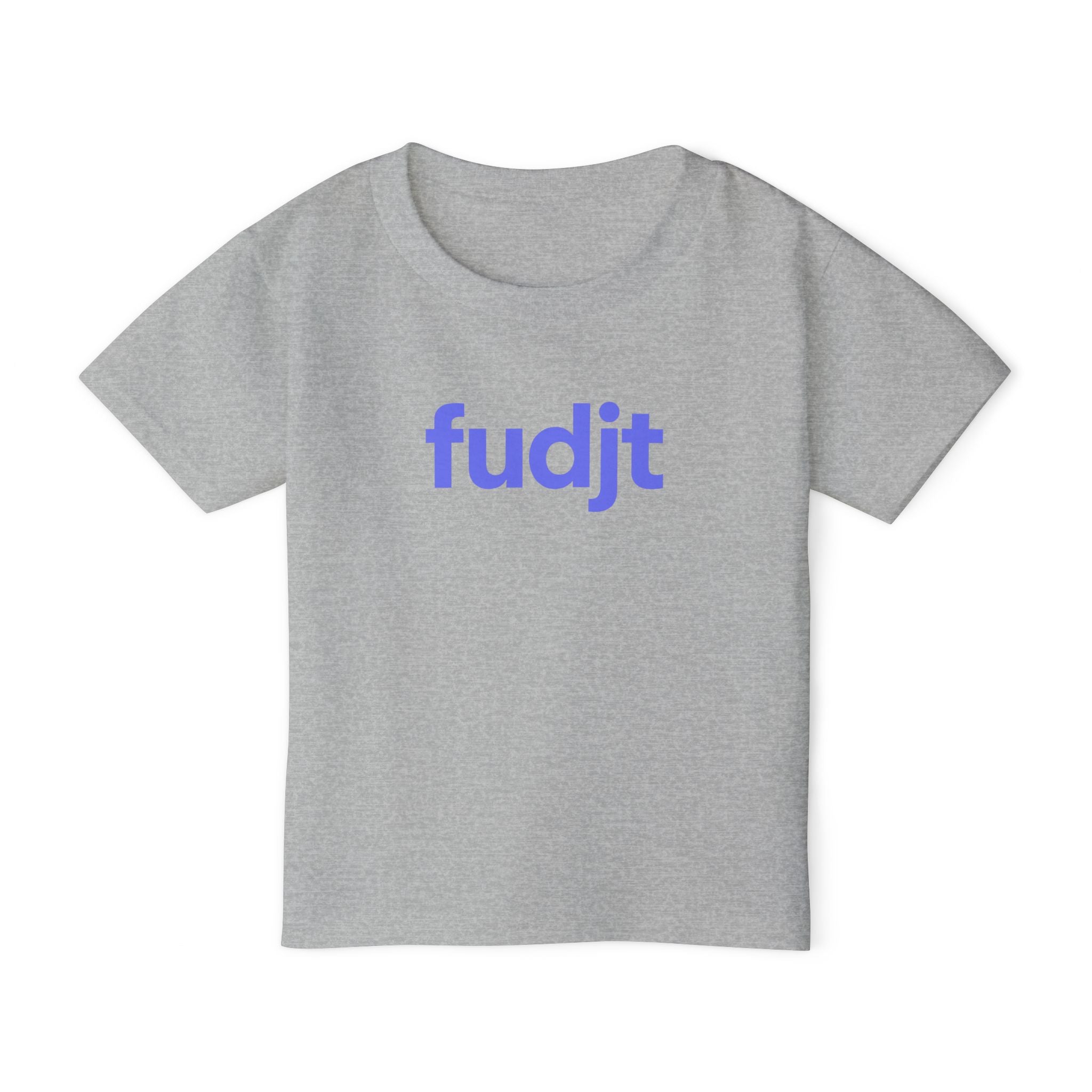 Toddler T-Shirt with Light Blue Fudjt Design | 6 Colors