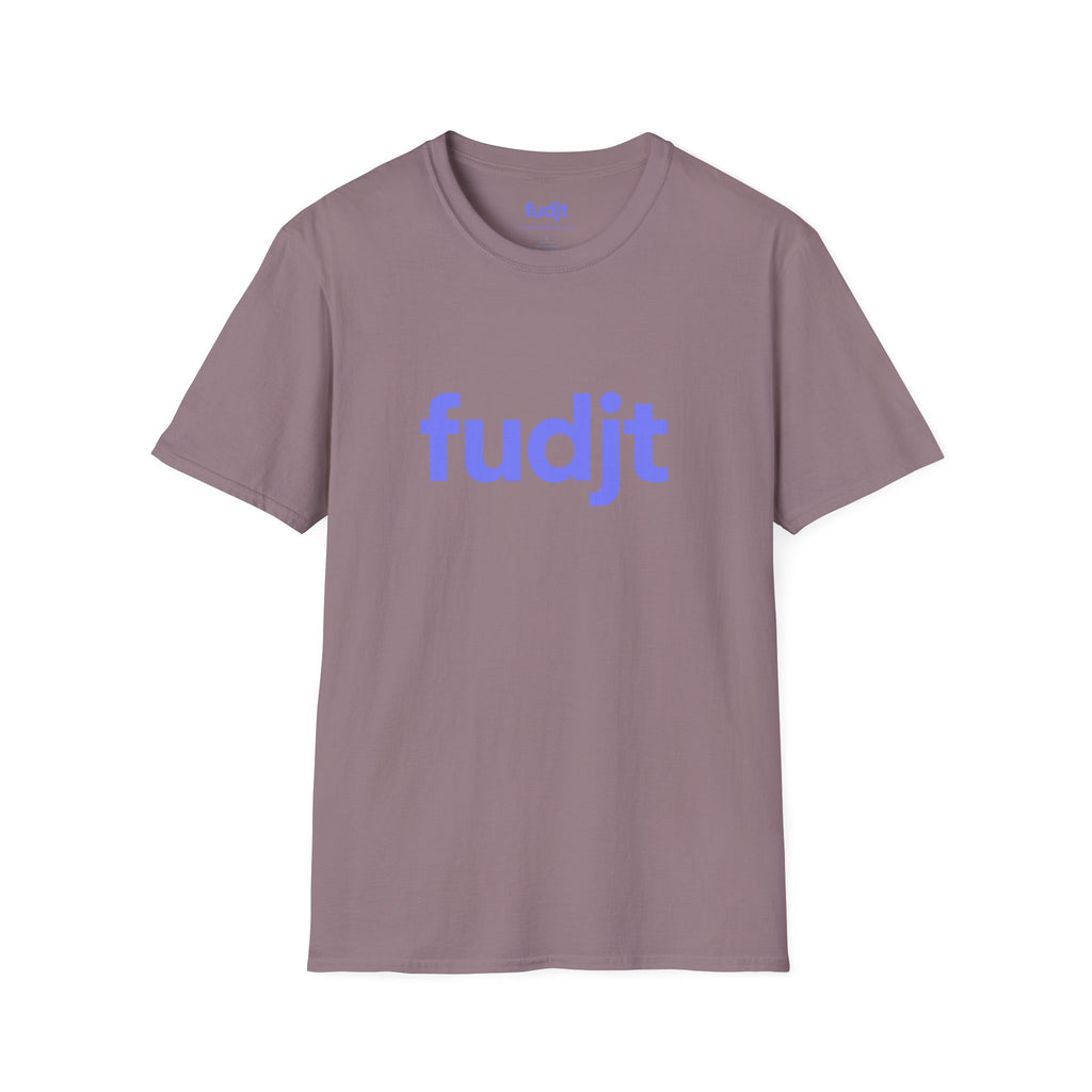 fudjt Everyday Style Light Blue logo Tee | 16 Colors