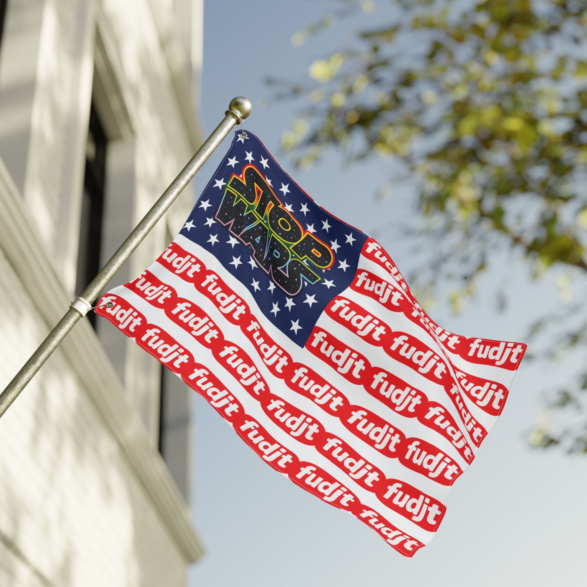 Stop Wars Stars & Stripes fudjt Flag | 2 Sizes