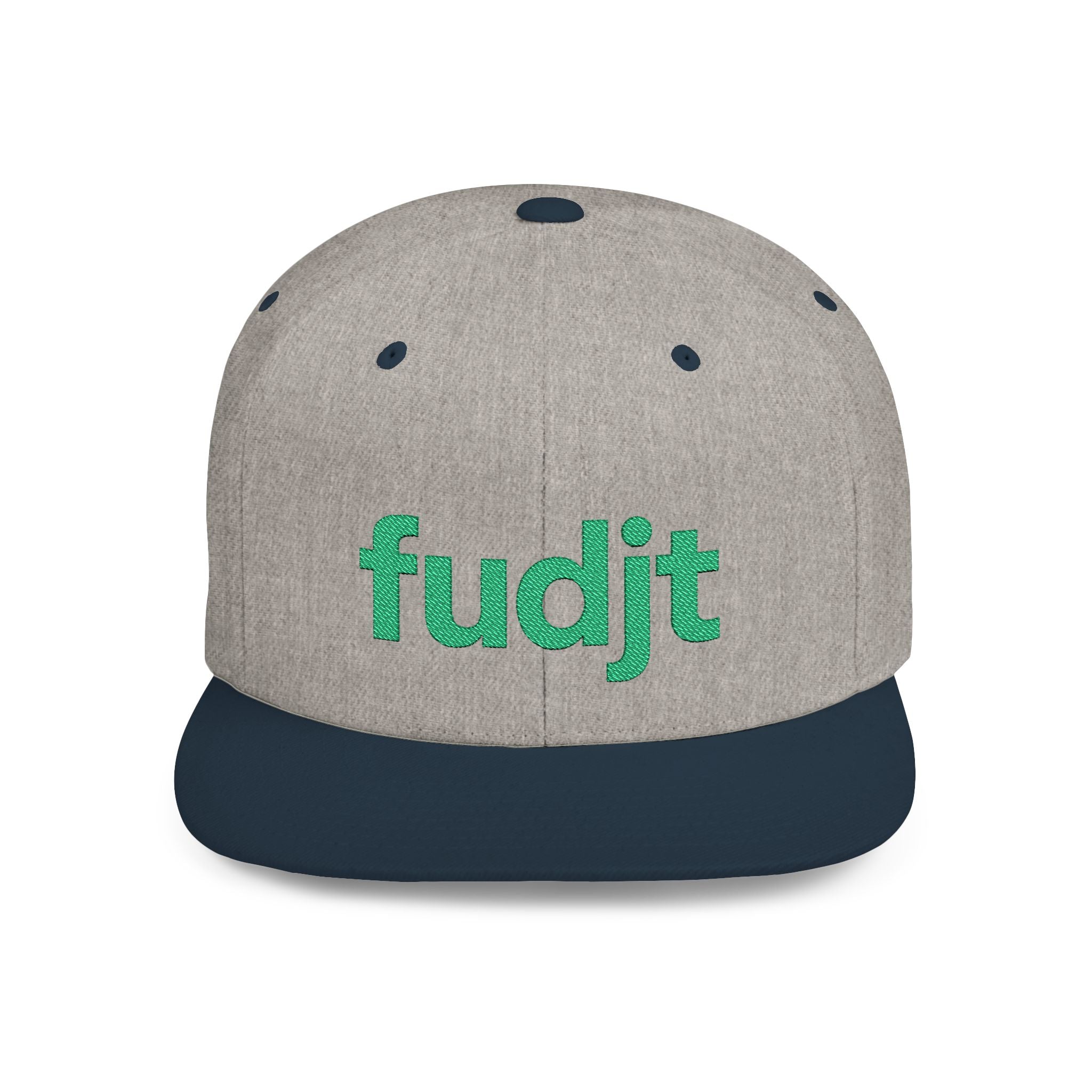 Stylish Flat Bill Snapback Graen fudjt Streetwear Logo Cap | 11 Colors