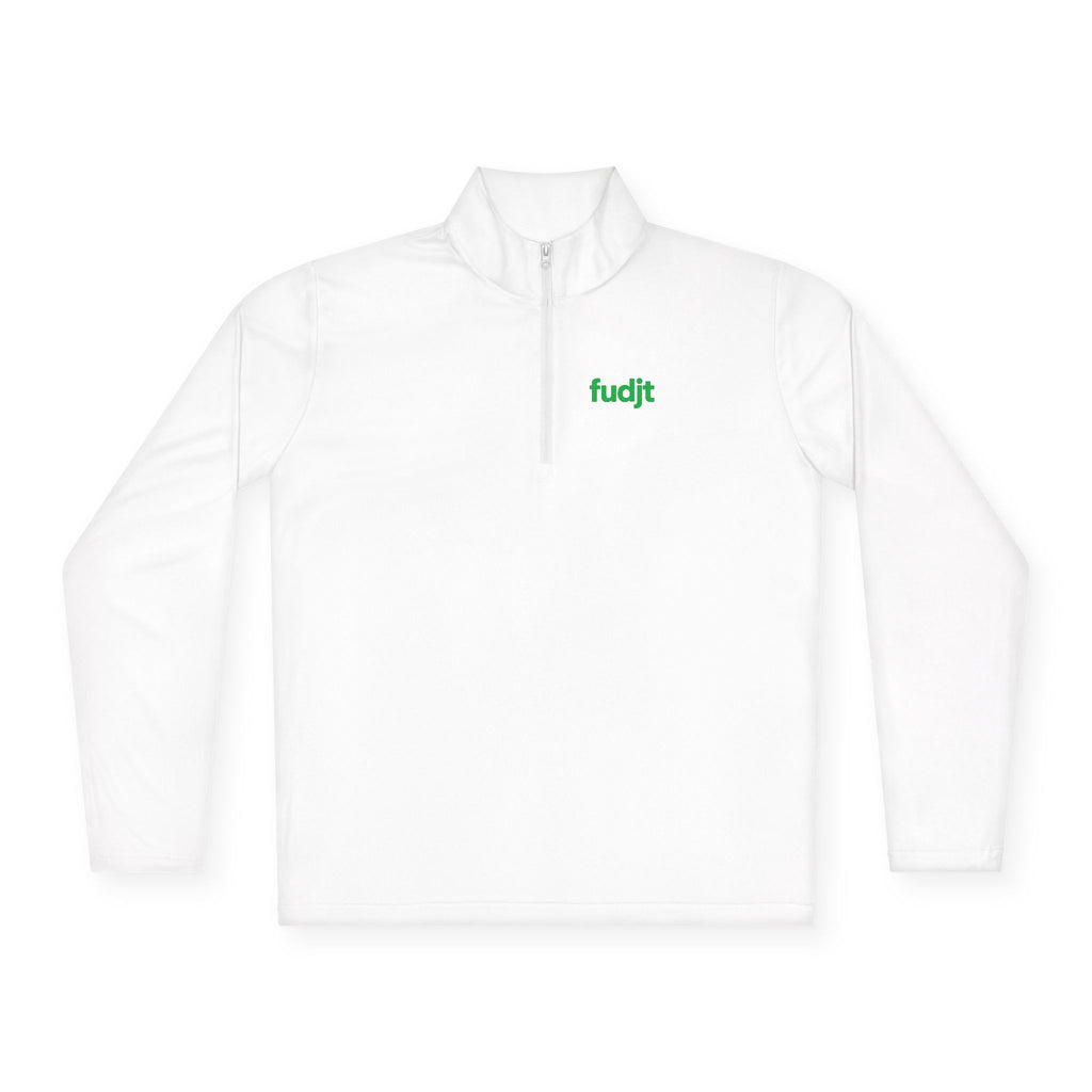 Quarter-Zip Performance Pullover | Green fudjt | 7 Colors