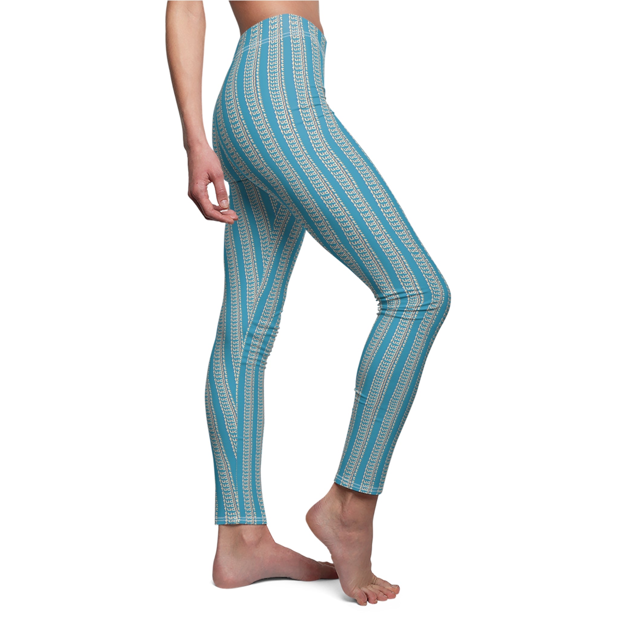 Turquoise fudjt Blindside 1.25 Leggings