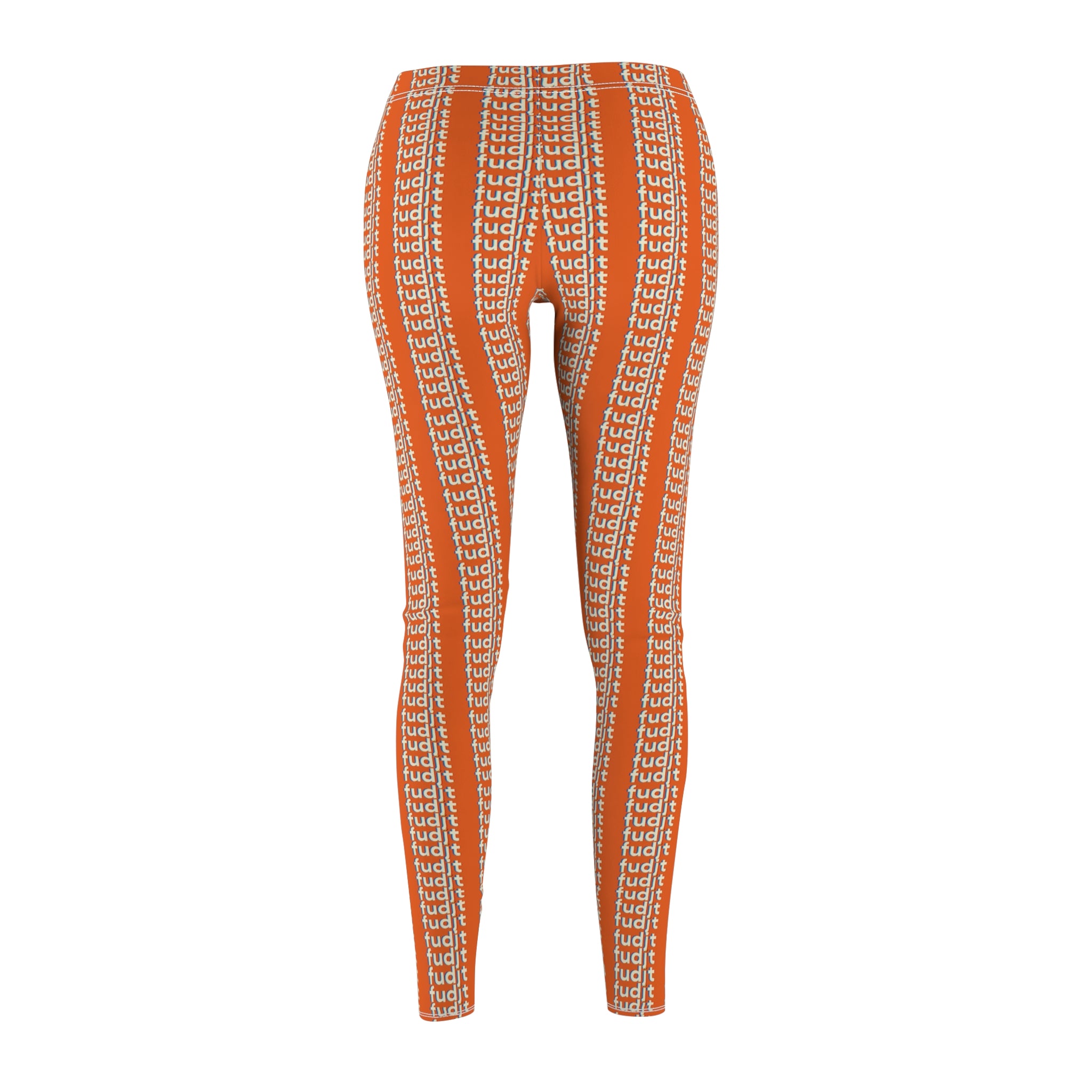 Orange fudjt Blindside 2.5 Leggings