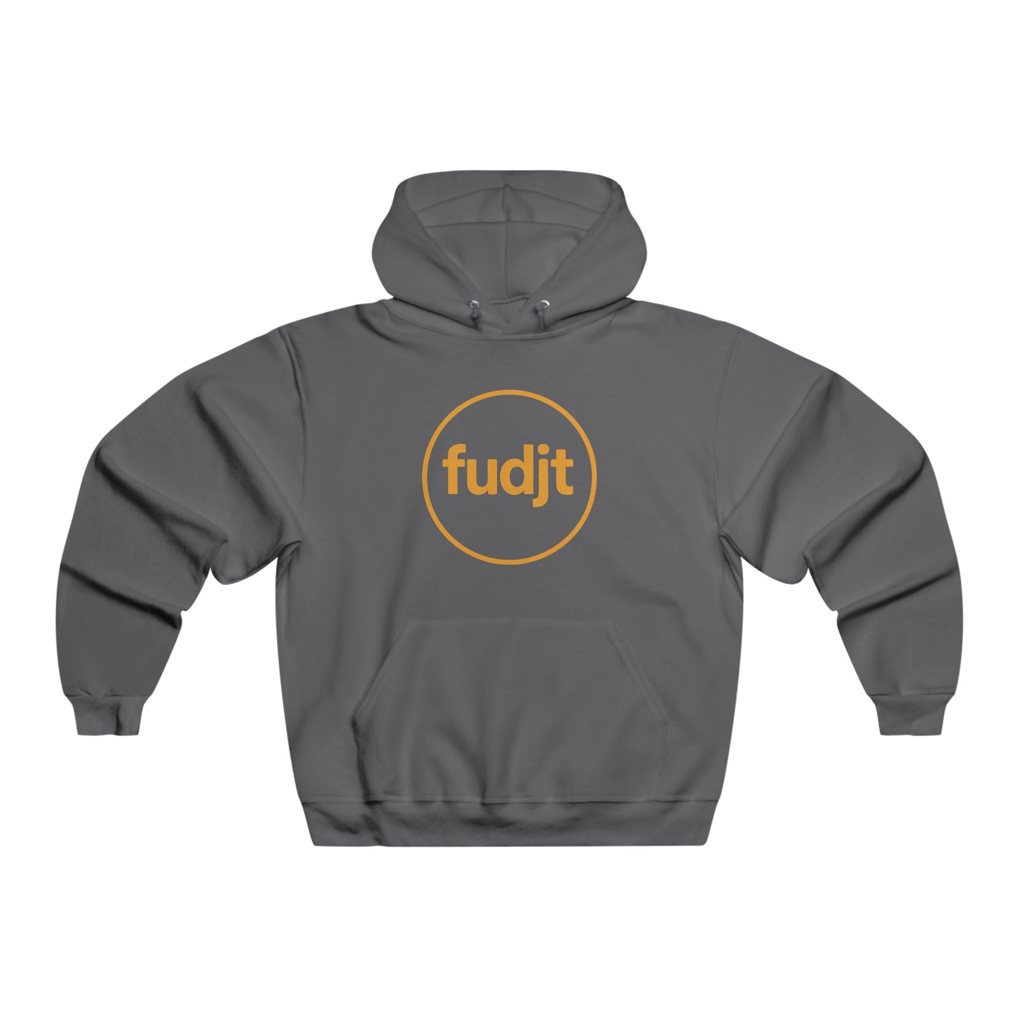 Orange fudjt Circle Cozy Hoodie | 8 Colors