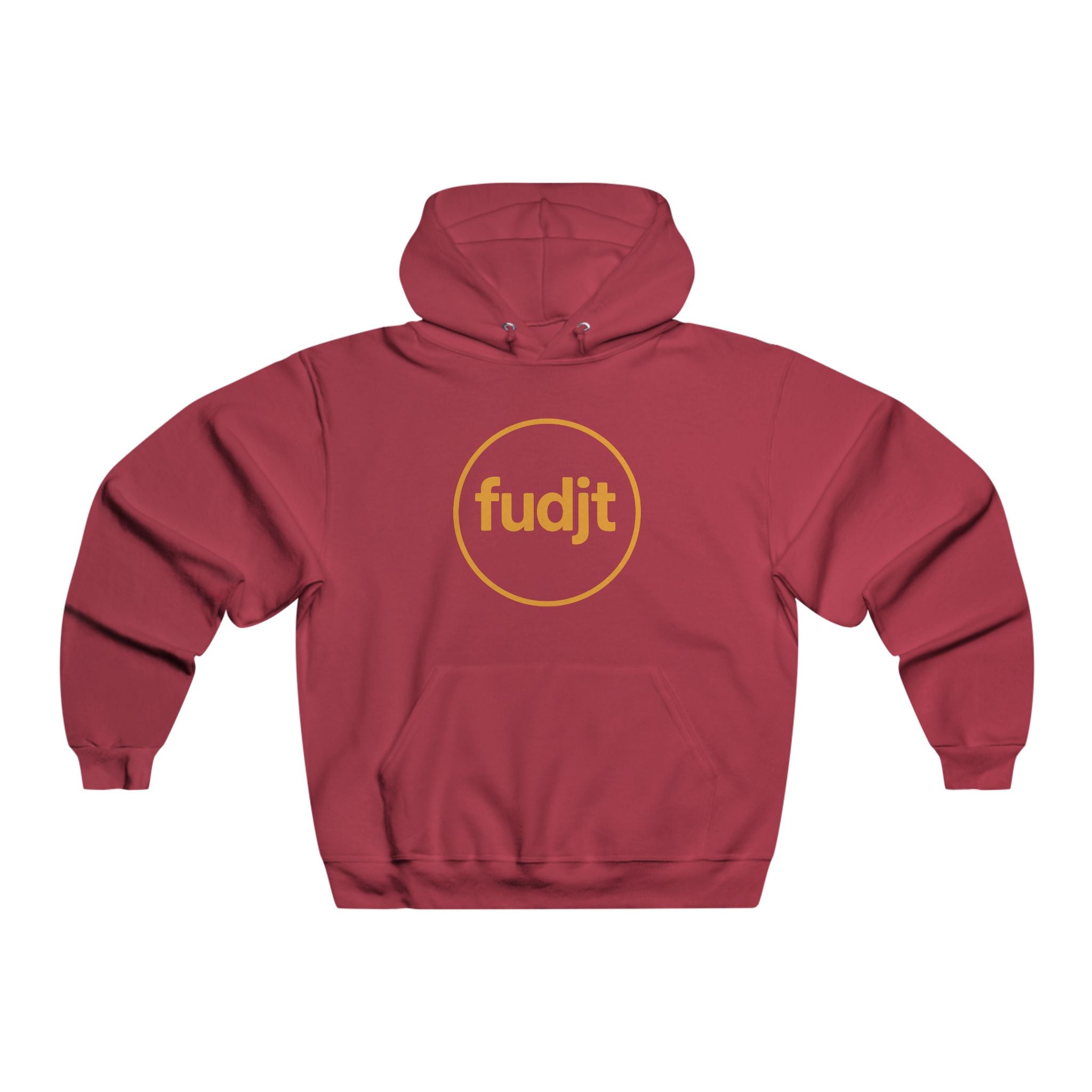 Orange fudjt Circle Cozy Hoodie | 8 Colors
