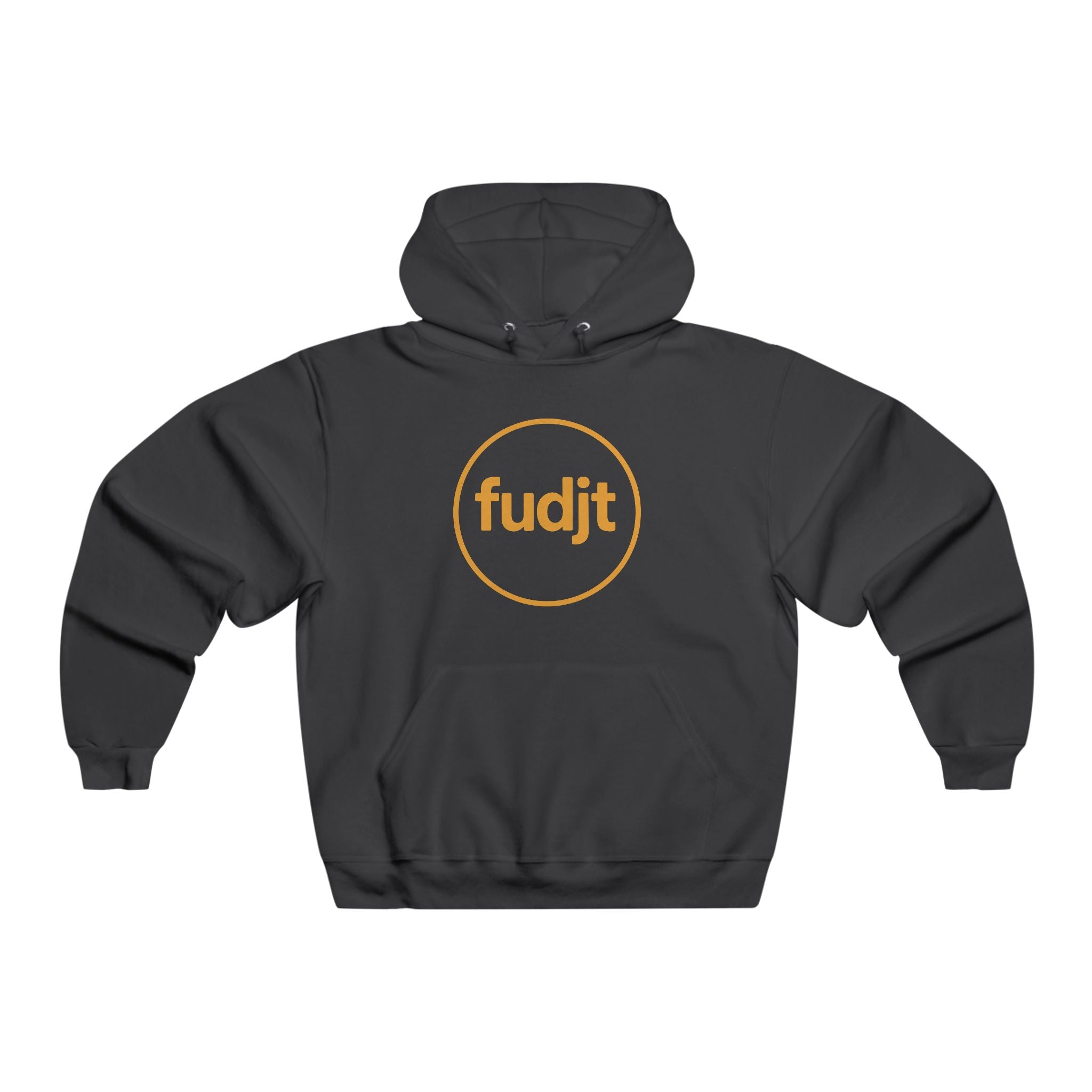 Orange fudjt Circle Cozy Hoodie | 8 Colors