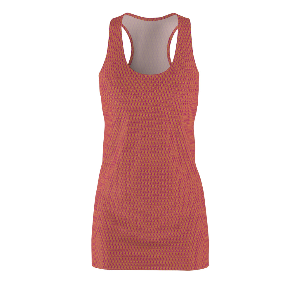 Pink Golden fudjt No Kings .5 Chic Racerback Dress