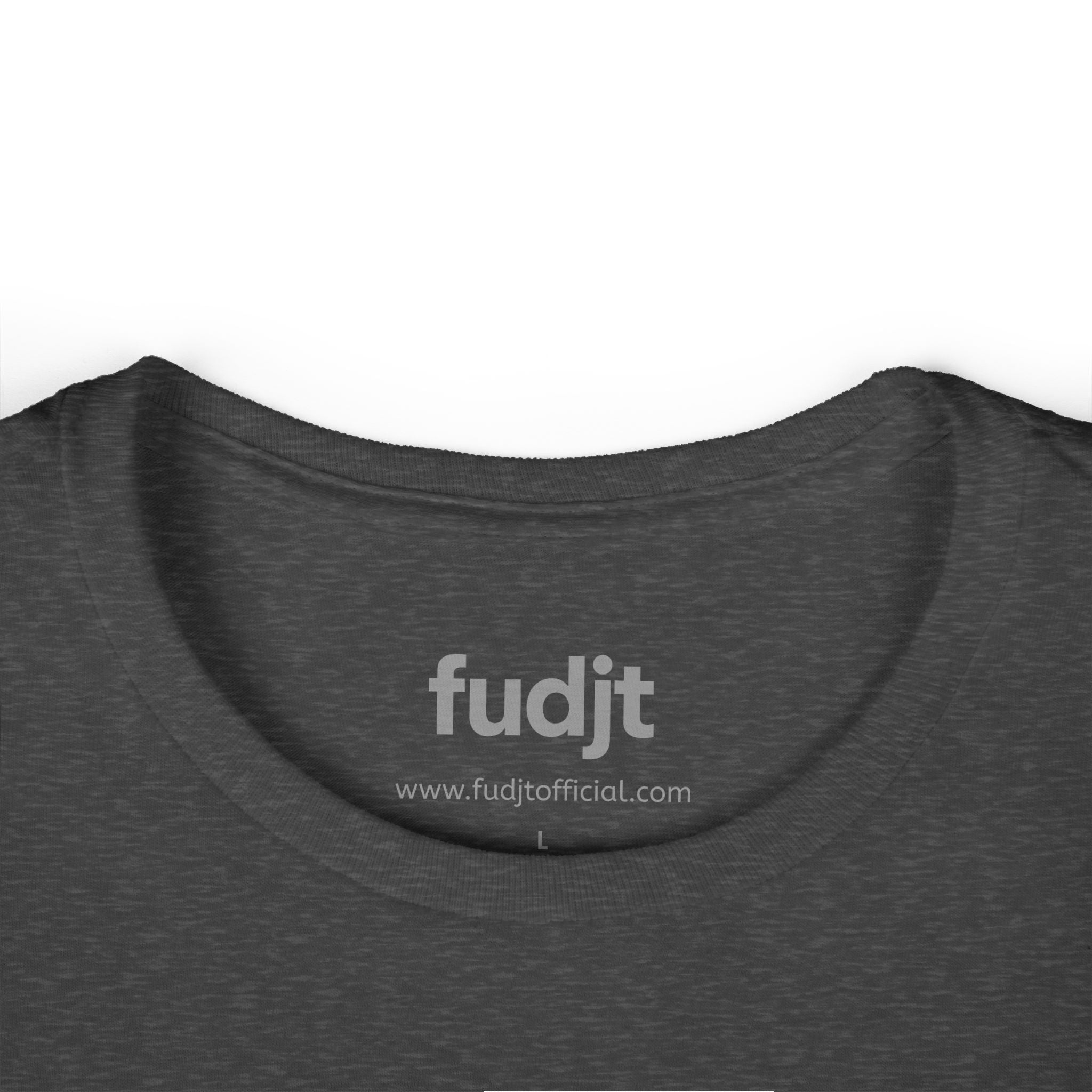 Women's Gray fudjt logo Comfy Stylie Tee | 12 Colors