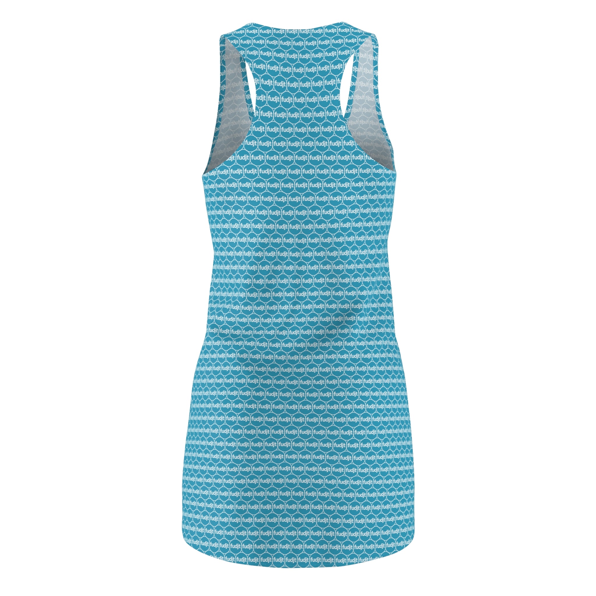 Turquoise fudjt Unbroken Chain 1.25 Chic Racerback Dress