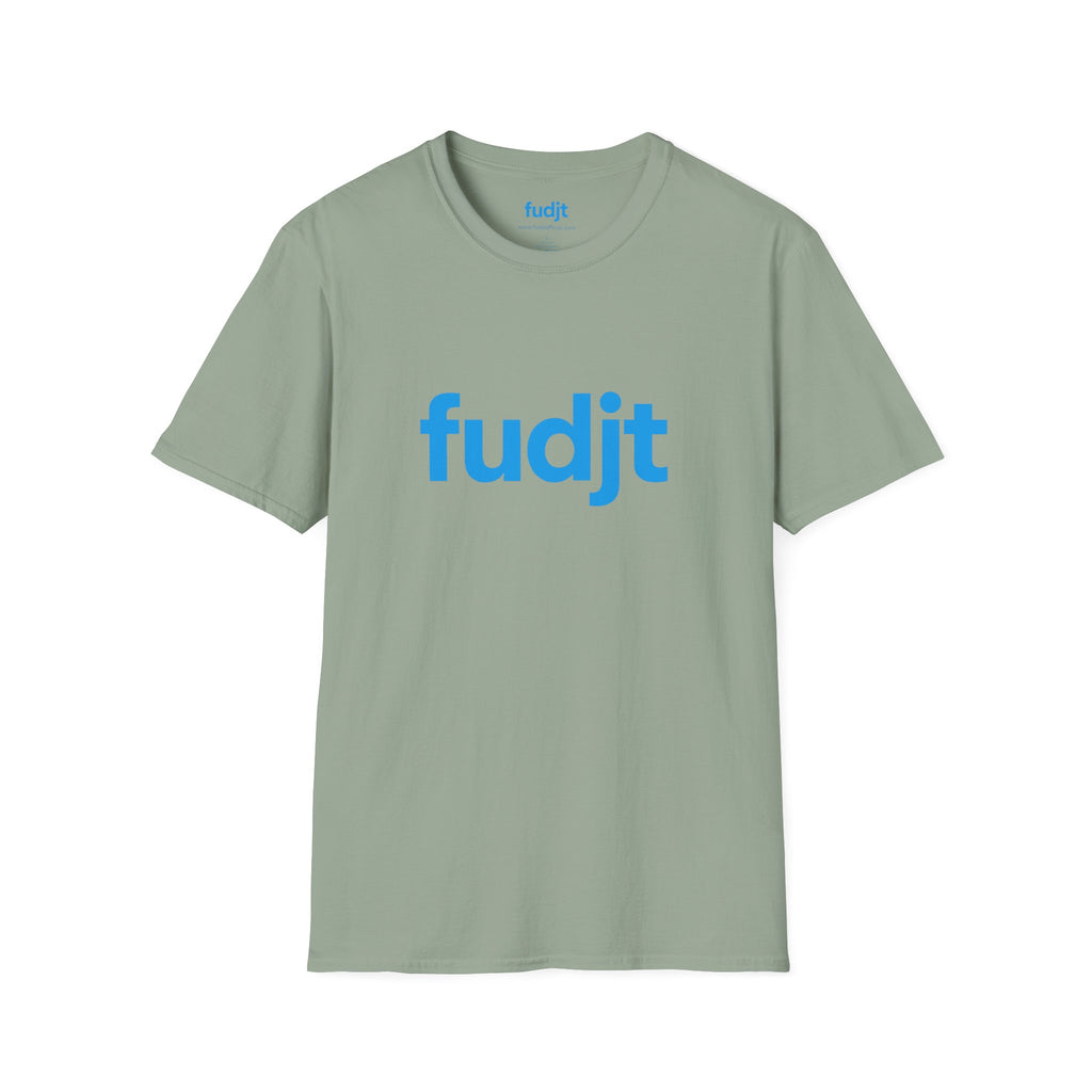 fudjt Everyday Style Turquoise logo Tee | 14 Colors
