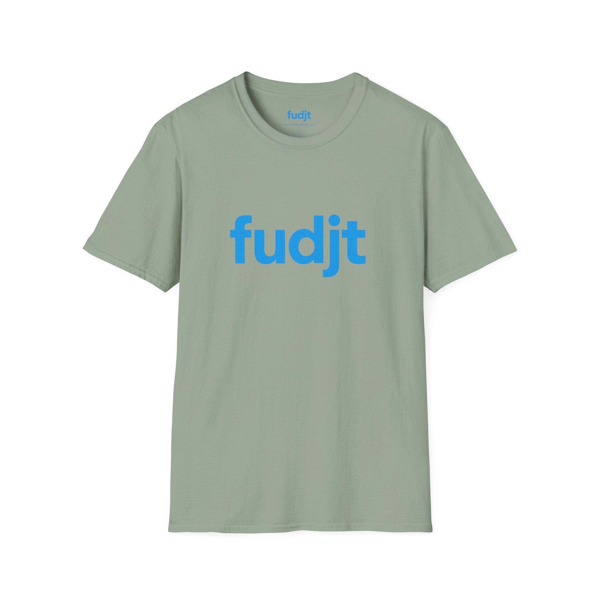 fudjt Everyday Style Turquoise logo Tee | 14 Colors