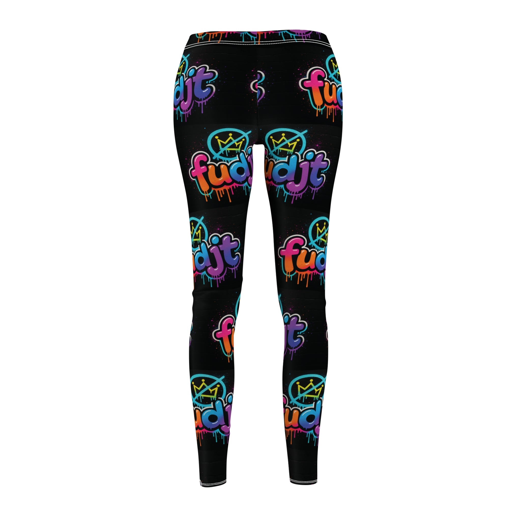 fudjt No Kings Clown Town 10 Leggings