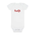 Red fudjt Logo Baby Onesie | 4 Colors