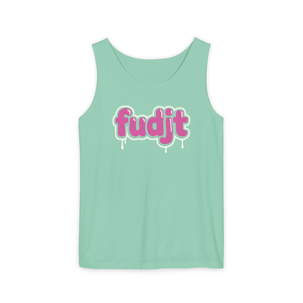 Pink Drip fudjt Long Tank Top | 16 Colors