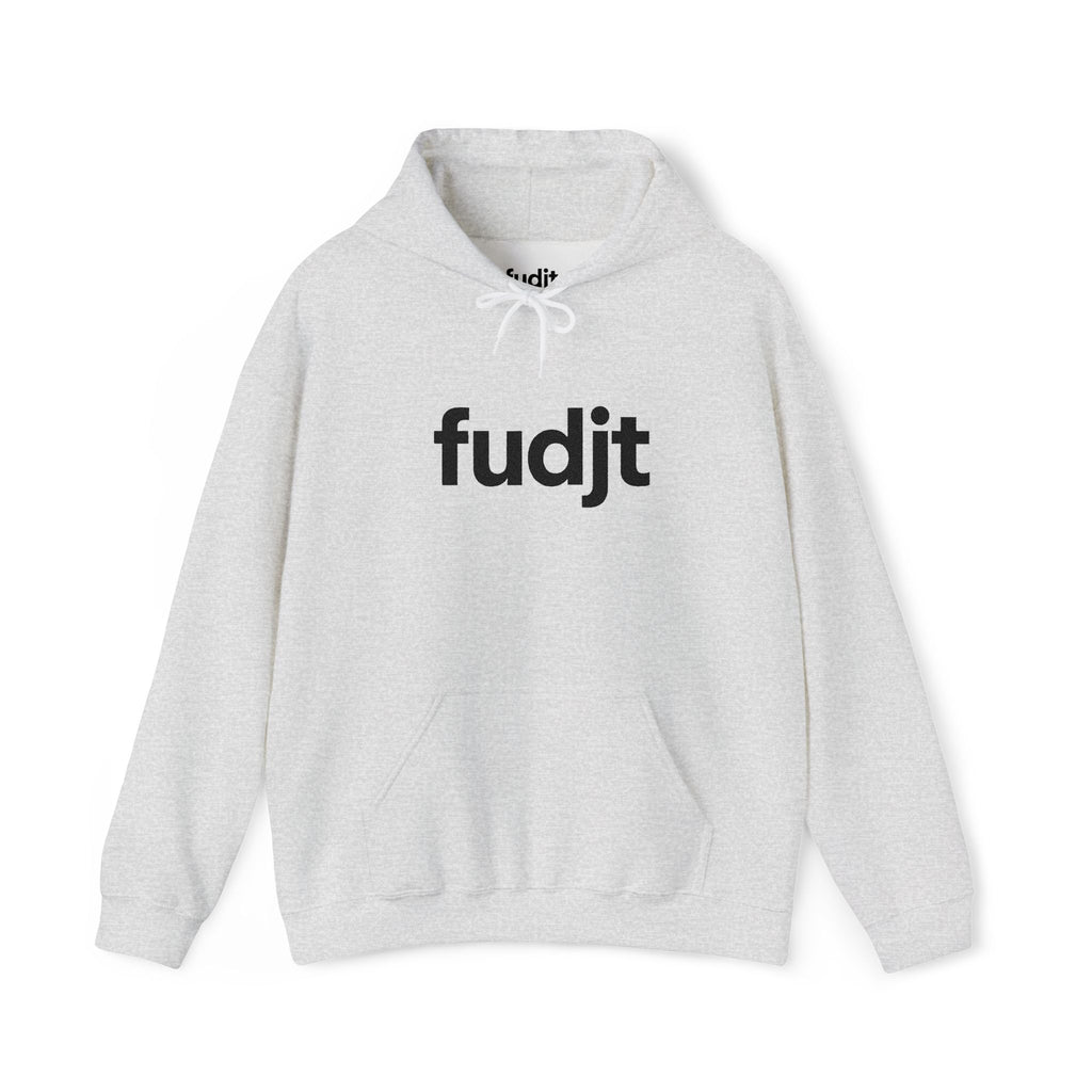 Black fudjt Embroidered Heavy Blend Hooded Sweatshirt | 15 Colors | Stand For Something.