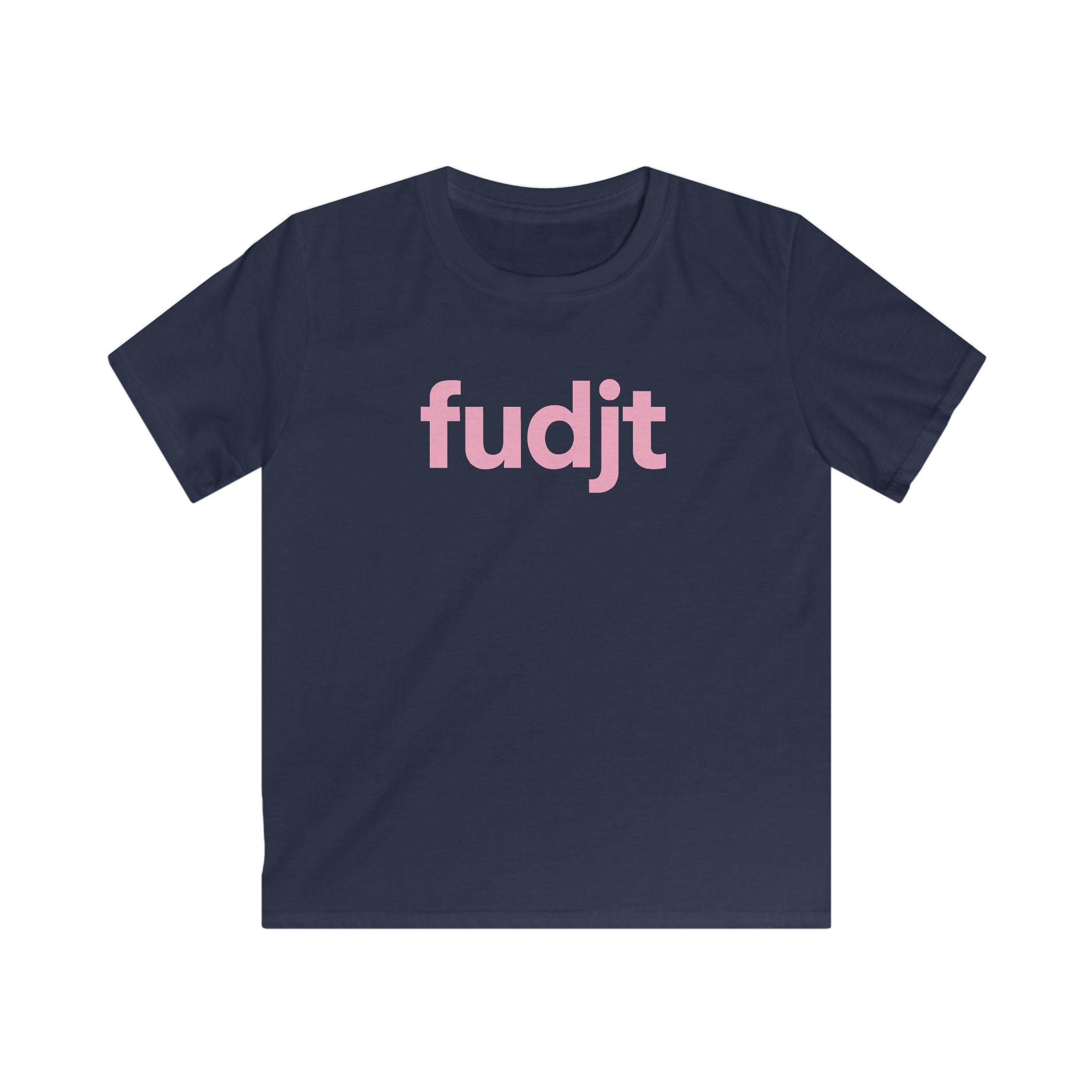Trendy Kids Cool Pink fudjt Logo Tee | 5 Colors