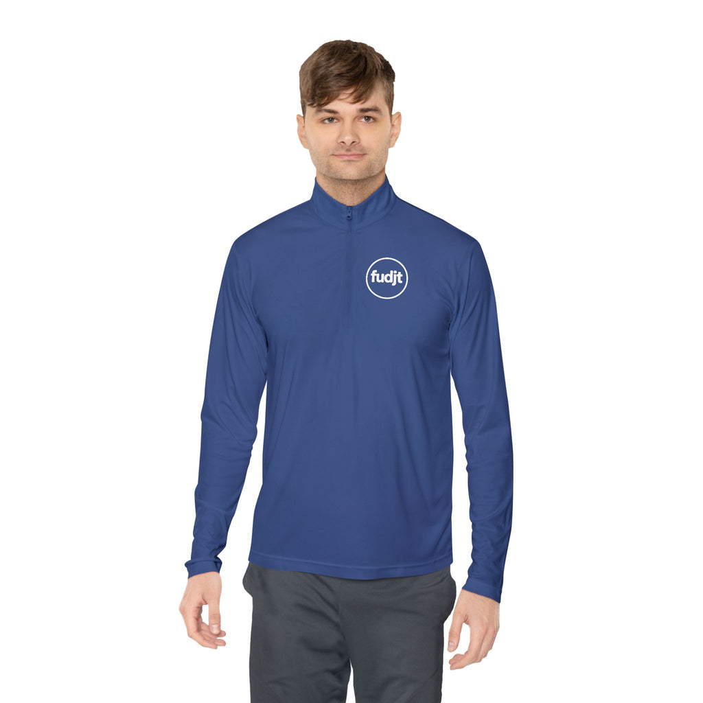 Quarter-Zip Performance Pullover | fudjt Circle | 7 Colors