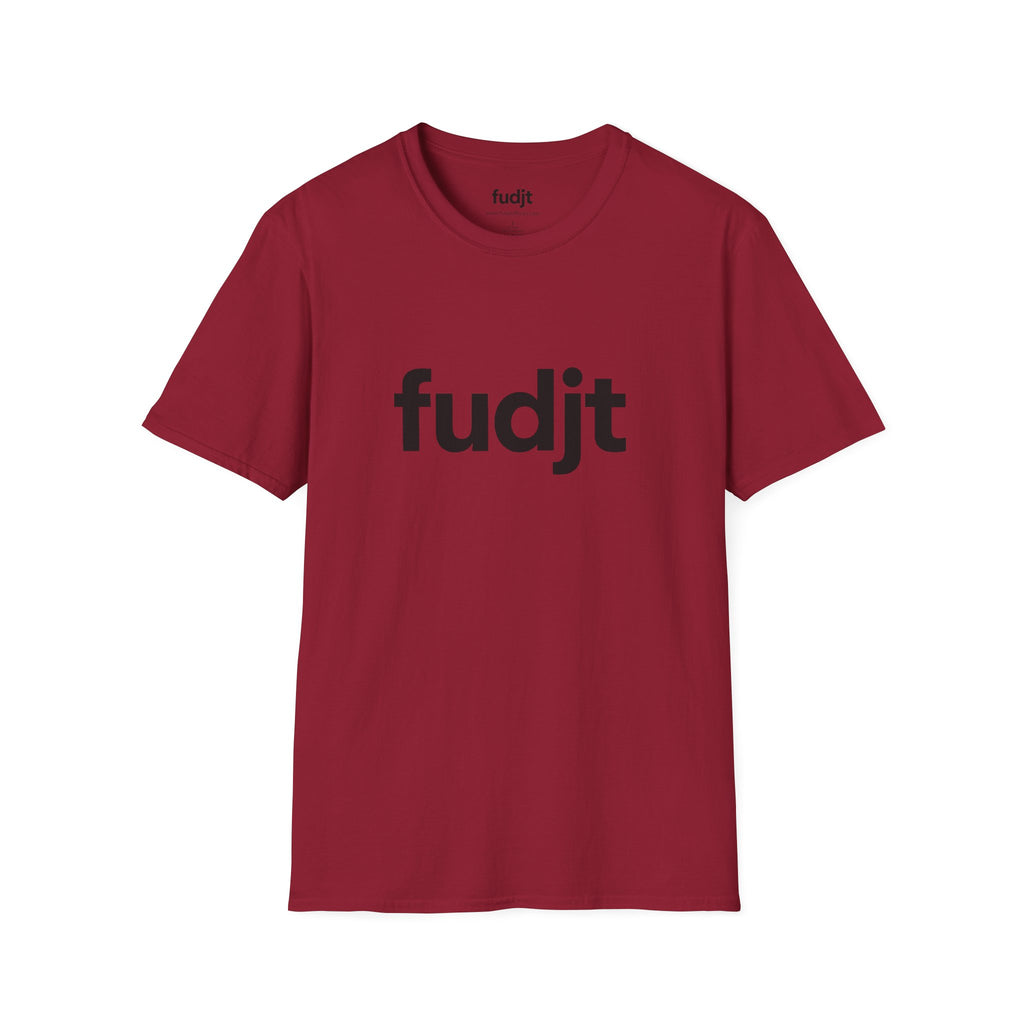 fudjt Everyday Style Black logo Tee | 17 Colors