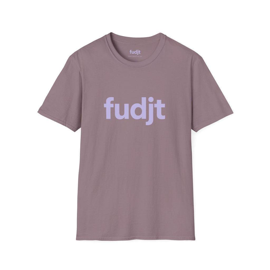fudjt Everyday Style Lavender logo Tee | 16 Colors