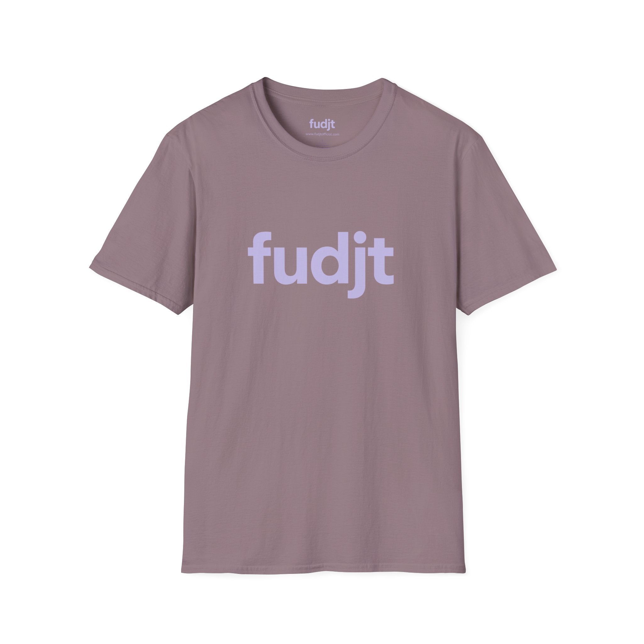fudjt Everyday Style Lavender logo Tee | 16 Colors