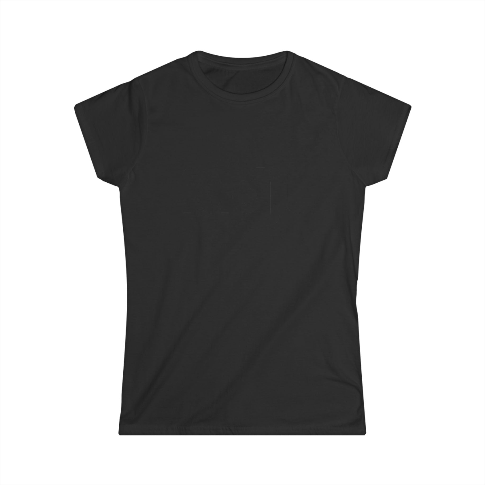 Women's Black fudjt logo Comfy Stylie Tee | 12 Colors