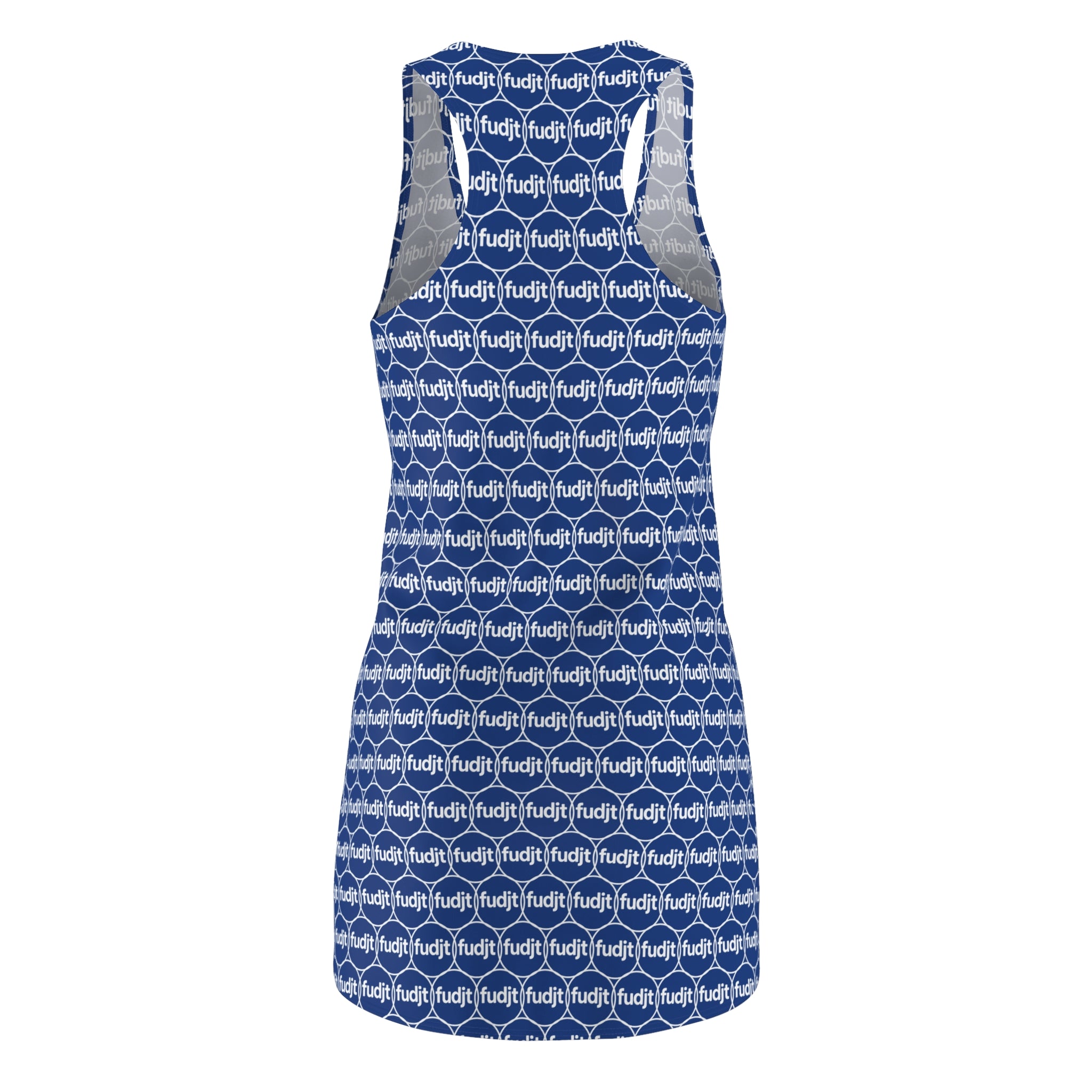 Dark Blue fudjt Unbroken Chain 2.5 Chic Racerback Dress