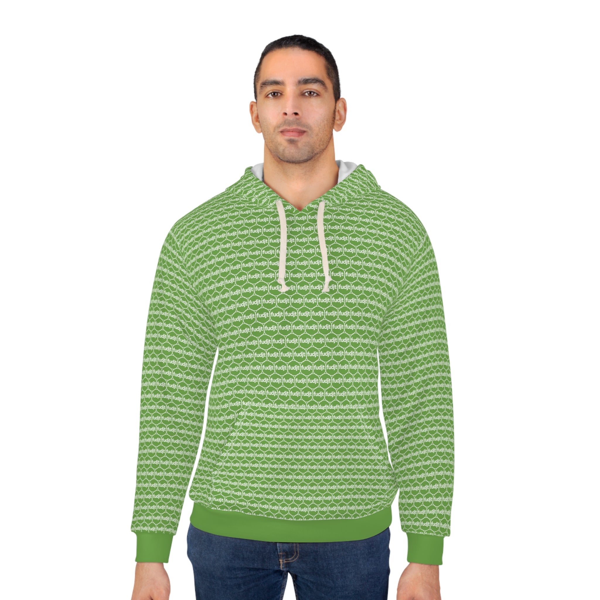 Green fudjt Unbroken Chain Hoodie | All Over 1.25