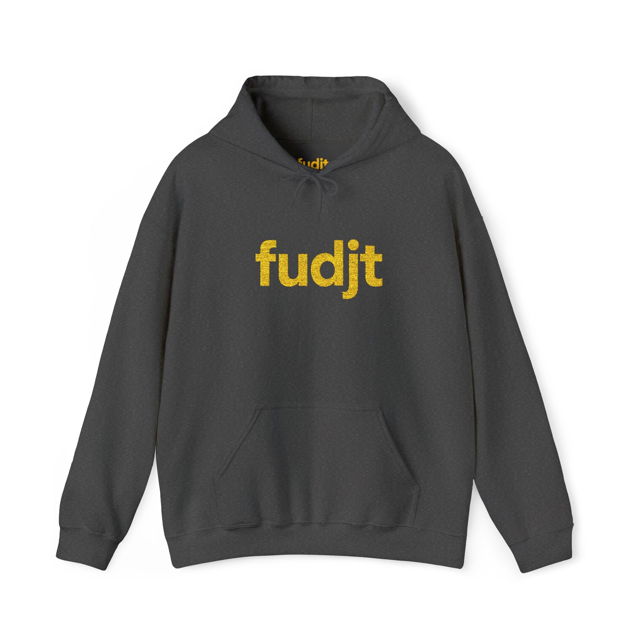 Golden Yellow fudjt Embroidered Heavy Blend Hooded Sweatshirt | 15 Colors | Stand For Something