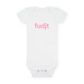 Pink fudjt Logo Baby Onesie | 4 Colors