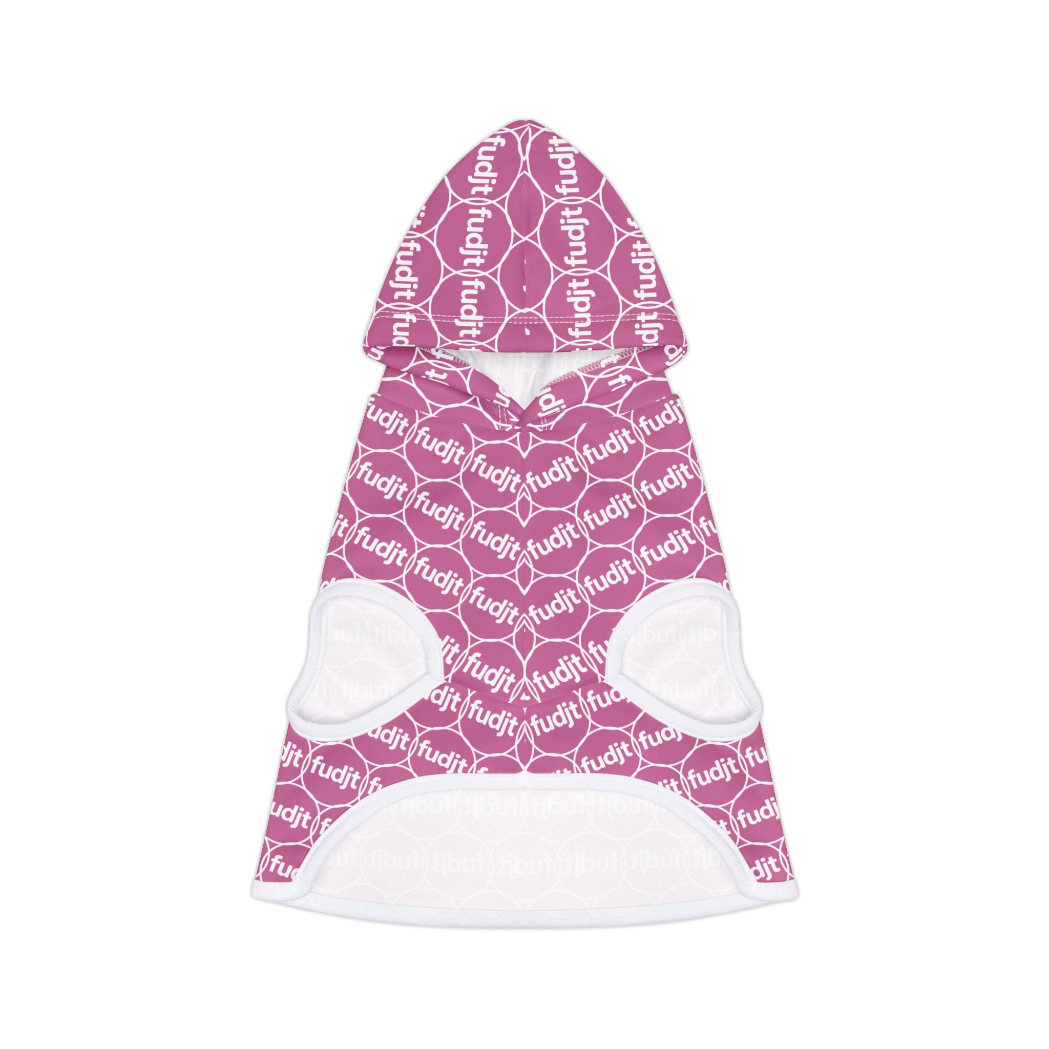Light Pink fudjt Pet Hoodie | Unbroken Chain 2.5 | 7 Sizes