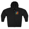 fudjt Burst of Empowerment Zip Hoodie | Front & Back Graphic | 8 Colors