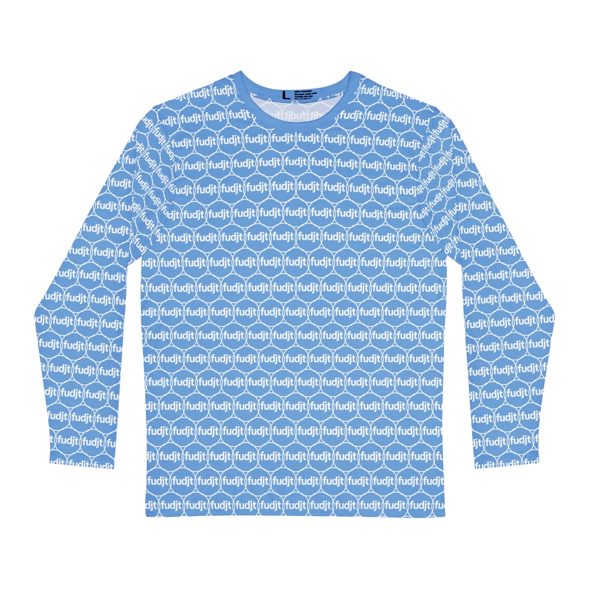 Light Blue fudjt Unbroken Chain 2.5 Fluid Vibes Long Sleeve Shirt