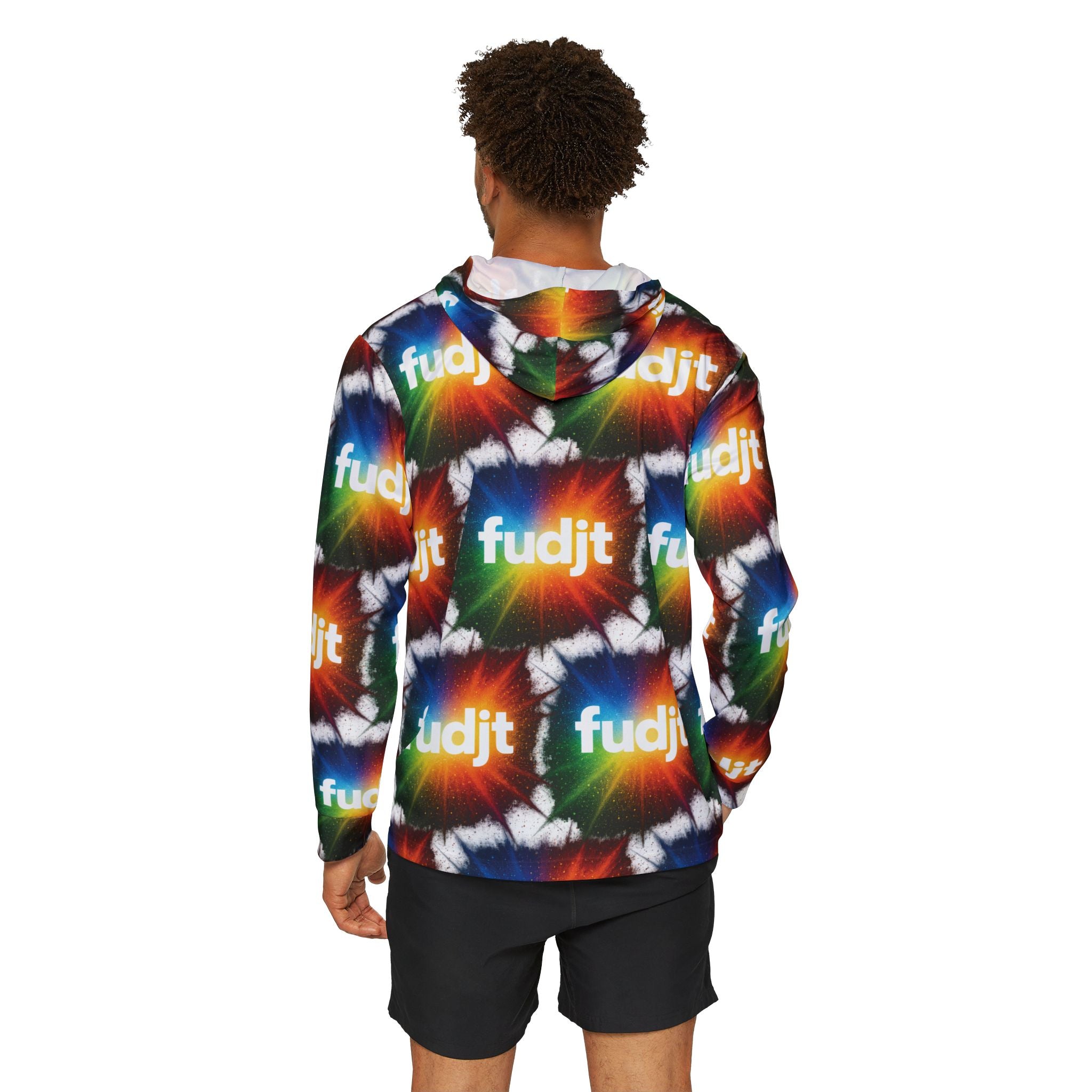 All Over fudjt Burst Of Empowerment Warmup Hoodie | 10 Whiteground