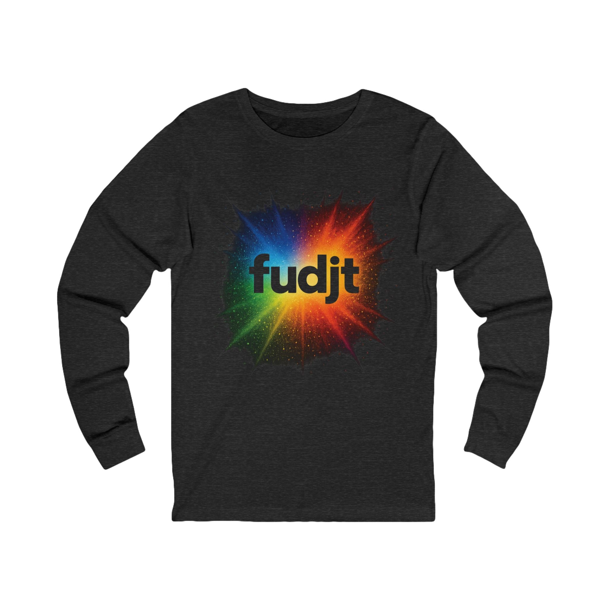 fudjt Burst of Empowerment Long Sleeve Tee | Universally Made for You | 12 Colors