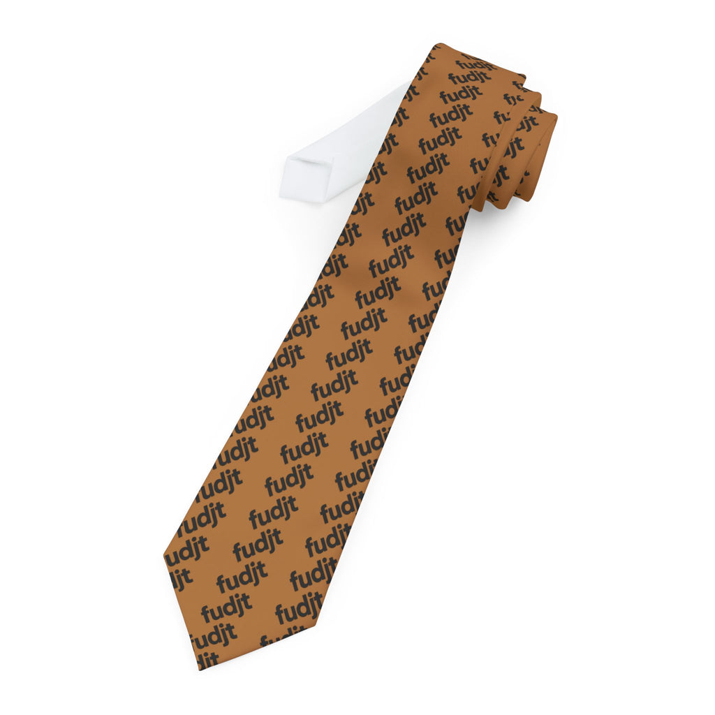 Light Brown Black fudjt 45-50 Fine Necktie