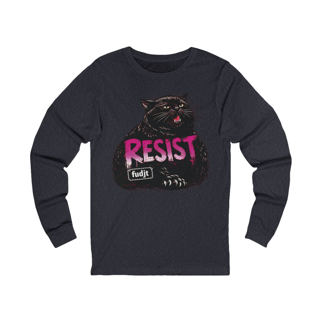 fudjt Resist Long Sleeve Tee | Black Pussycat | 13 Colors
