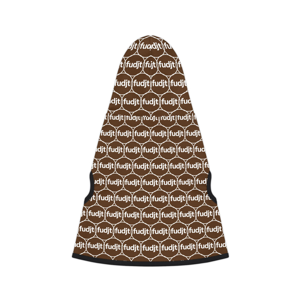 Brown fudjt Pet Hoodie | Unbroken Chain 2.5 | 7 Sizes