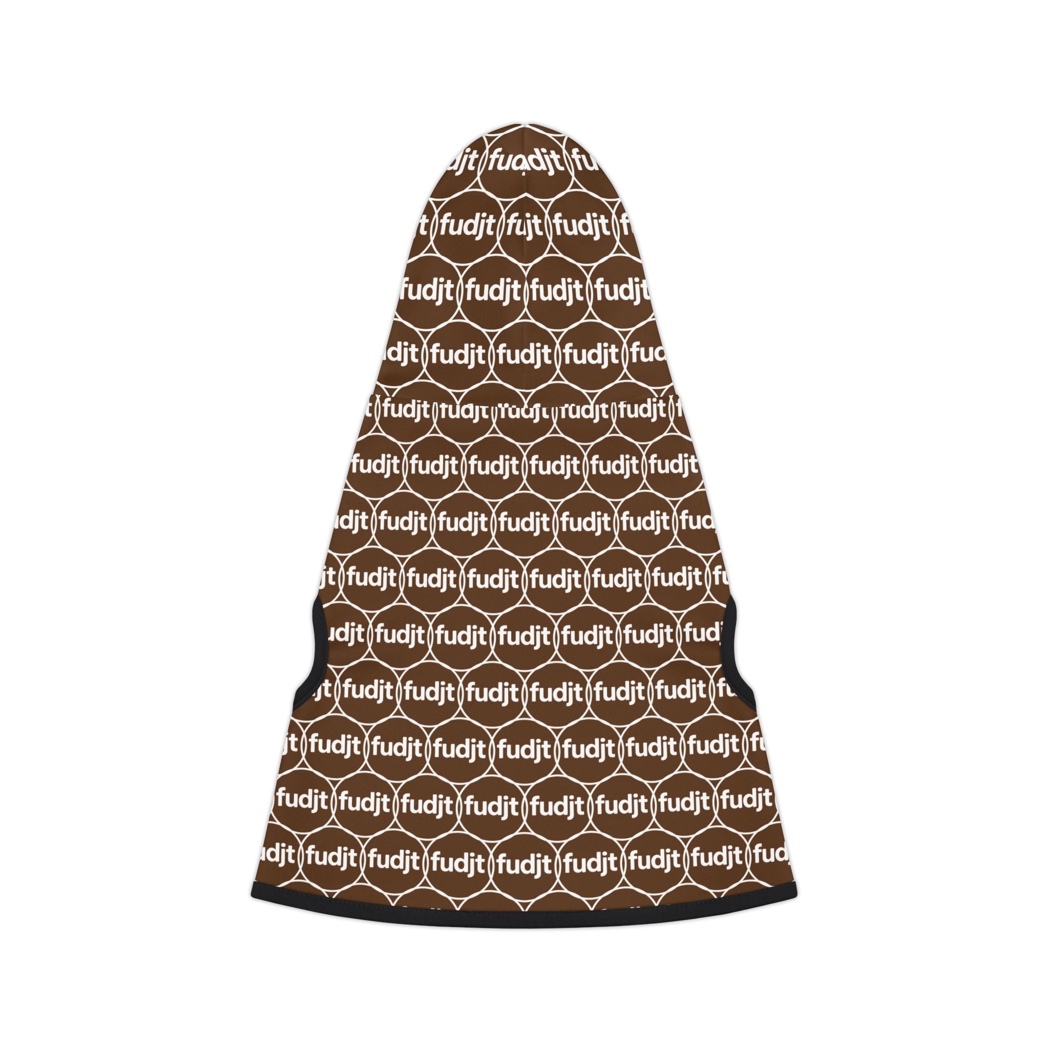 Brown fudjt Pet Hoodie | Unbroken Chain 2.5 | 7 Sizes
