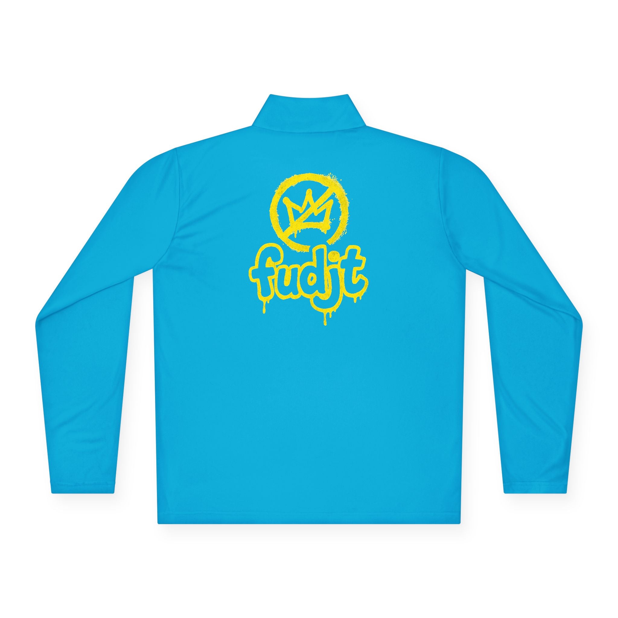 Quarter-Zip Performance Pullover | Golden fudjt No Kings | BOLD BACKSIDE | 8 Colors