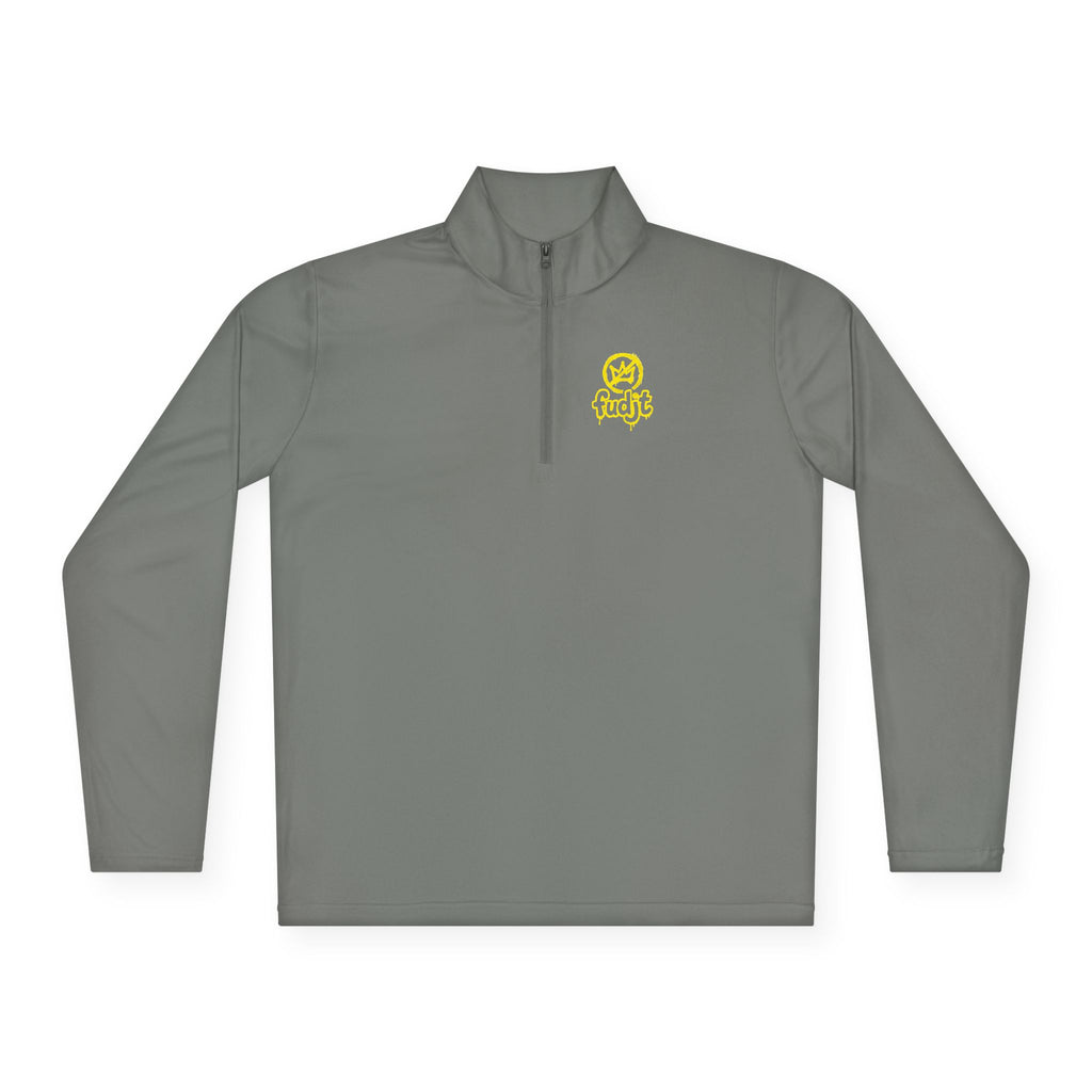Quarter-Zip Performance Pullover | Golden fudjt No Kings | 8 Colors