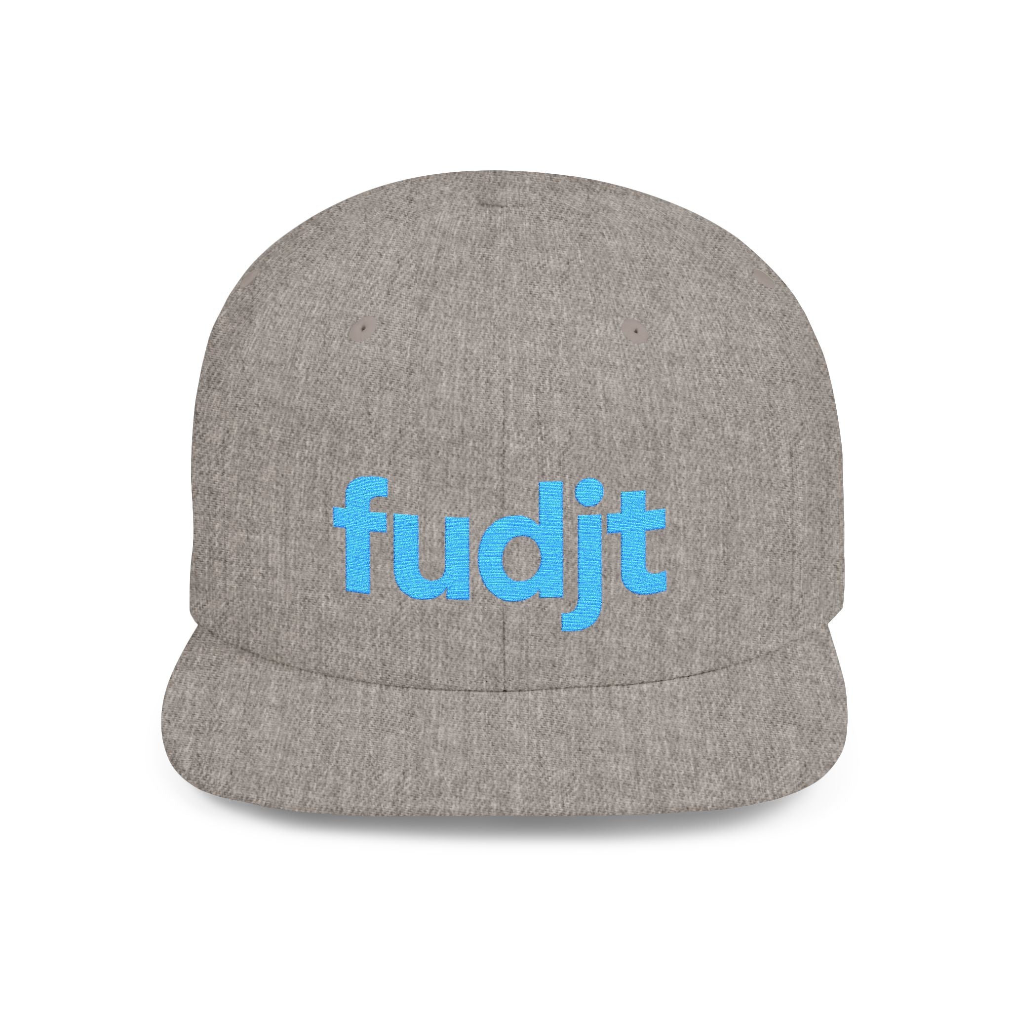 Stylish Flat Bill Snapback Turquoise fudjt Streetwear Logo Cap | 12 Colors