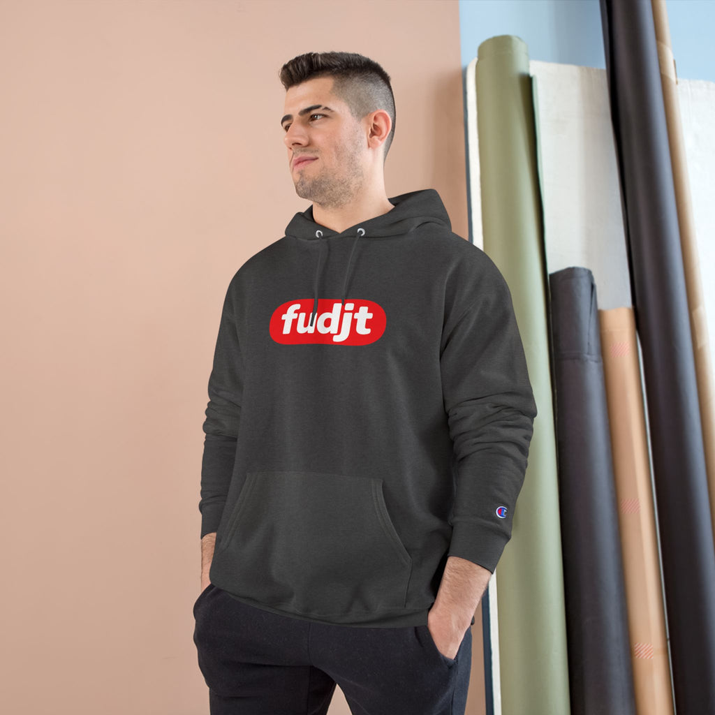fudjt Anti-Supremacy Red Badge Champion Hoodie | 8 Colors