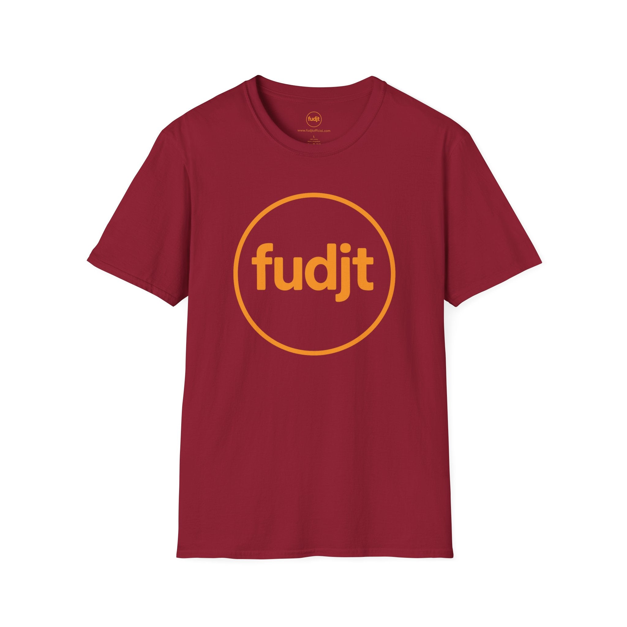 Orange fudjt Circle Everyday Style Tee | 14 Colors