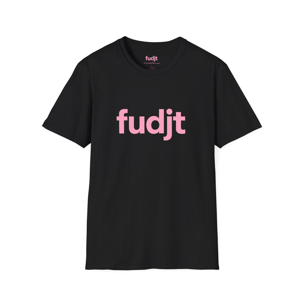 fudjt Everyday Style Pink logo Tee | 15 Colors