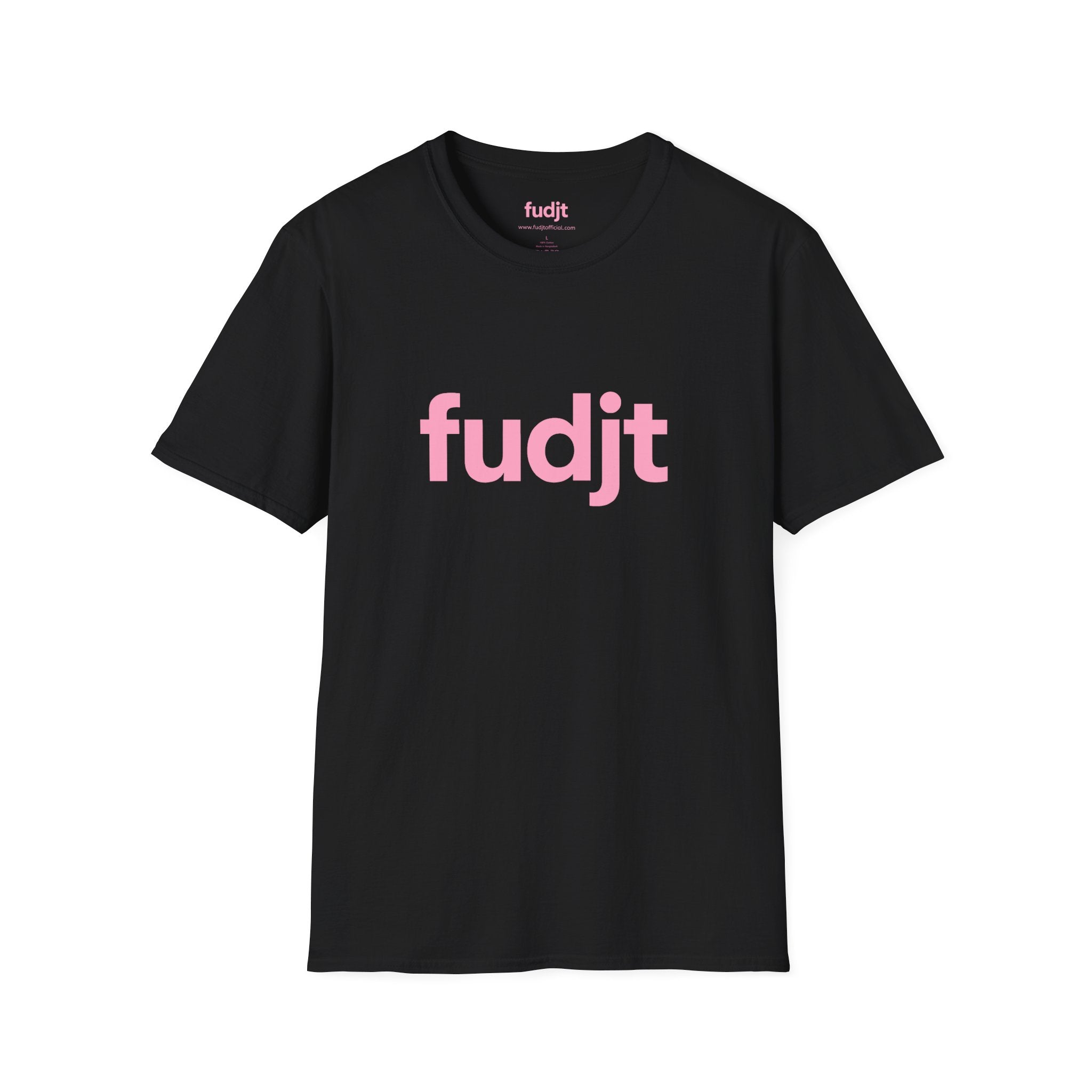 fudjt Everyday Style Pink logo Tee | 15 Colors